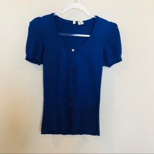 Anthropologie | Moth Royal Blue Cardigan